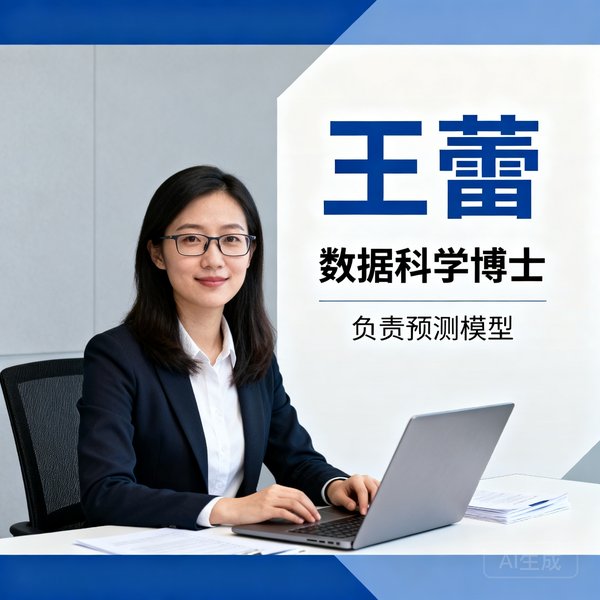 王蕾，数据科学博士，负责预测模型